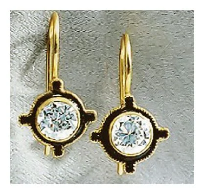 14k Stargazer Earrings