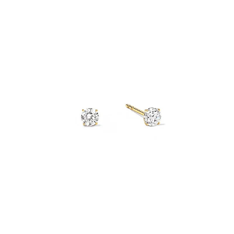 Birthstone Tiny Studs White Sapphire