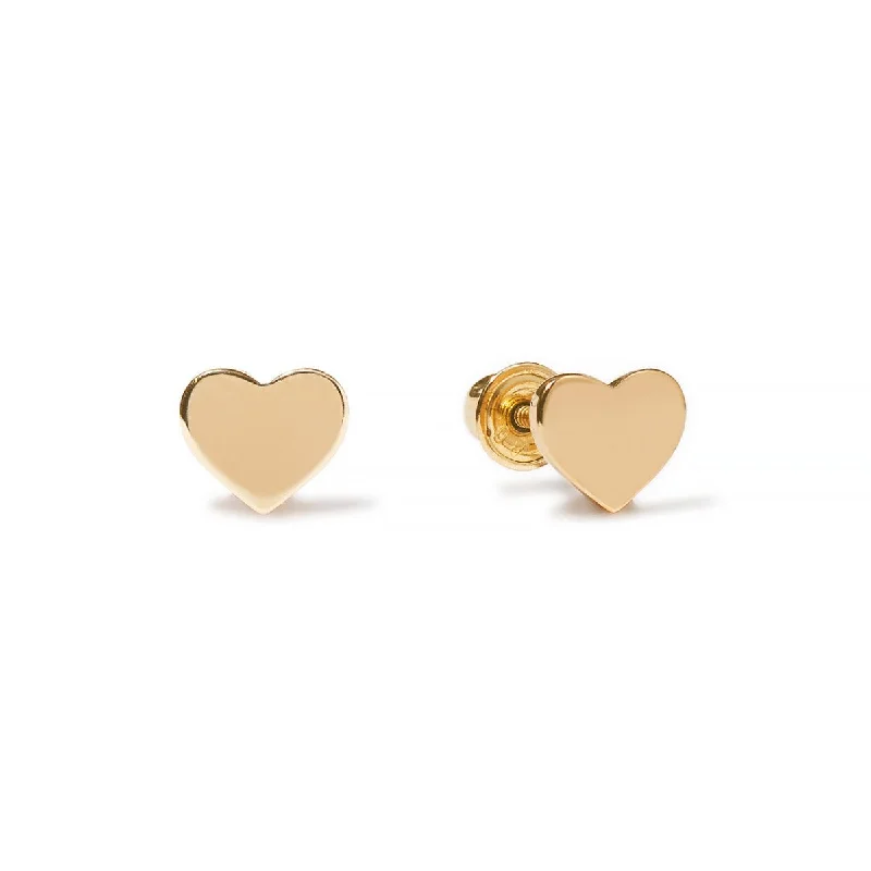 Tiny Heart Studs