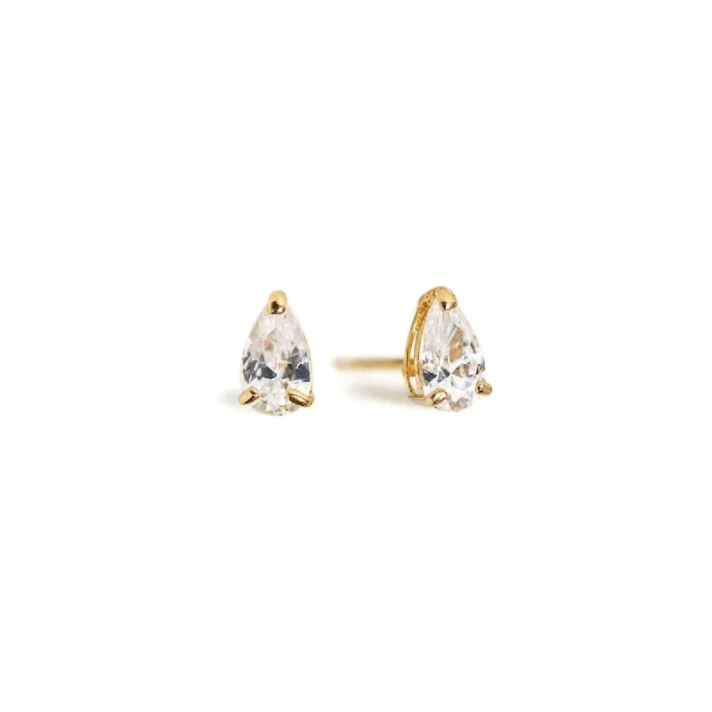 Tiny Pear Studs