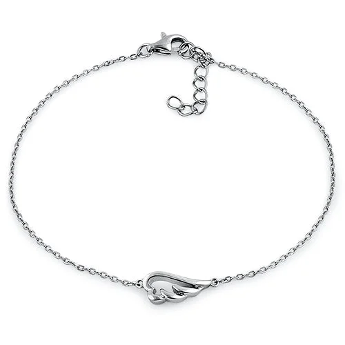 Sterling Silver Wing Bracelet